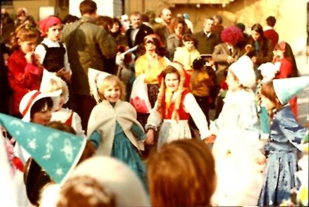 Proloco Imbersago - foto storica del carnevale ad Imbersago