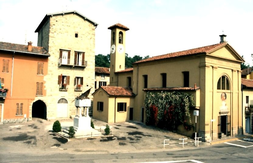 Proloco Imbersago - foto storica della Chiesa di San Paolo dopo la ristrutturazione
